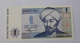 KAZAKHSTAN - 1 TENGE - P 7  (1993) - UNC - BANKNOTES - PAPER MONEY - CARTAMONETA - - Kazakistan