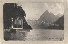 ** T2 Vierwaldstattersee, Lake Lucerne; Chapelle De Tell, Velma Suchard / Chapel, Velma Suchard Chocolate Advertisement - Zonder Classificatie