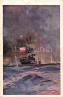 ** T2 Die Seeschlacht Bei Lissa. SMS Kaiser (Linienschiff) Im Gefecht. K.u.K. Kriegsmarine. Offizielle Karte Für Rotes K - Non Classés