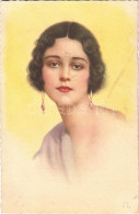 T2/T3 1927 Italian Lady Art Postcard. Proprietá Artistica Riservata 2030-3. - Non Classés