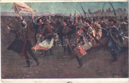 ** T2/T3 Esküszünk. Országos Anya- és Csecsemővédő Egyesület 905. / Hungarian Military Art Postcard, Hungarian Revolutio - Ohne Zuordnung