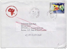 Postal History: Ivory Coast Cover - 2002 – Zuid-Korea / Japan