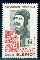 1972 Louis Ch. Joseph Blériot,aviator,inventor,engineer,aviation,France,1800,MNH - Autres (Air)