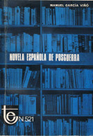 Novela Española De Posguerra - Manuel García Viñó - Filosofía Y Sicología