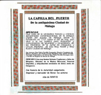 La Capilla Del Puerto De La Antiquísima Ciudad De Málaga (dedicado) - Pedro, Andrés Y Pablo Portillo - History & Arts