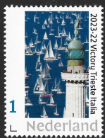 Nederland  2023-22 Vuurtorn - Lighthouse:  Victory Trieste Italy   Sailboats   Postfris/mnh/sans Charnier - Personalisierte Briefmarken