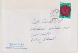 Motiv Brief  "Krankenheim Gnadenthal, Nesselnbach"       1984 - Covers & Documents