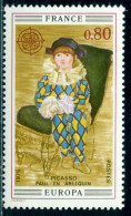 1975 Paul As A Harlequin; By Pablo Picasso,painting,circus,France,1915,MNH - Picasso