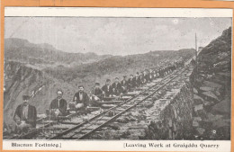 Blaenau Ffestiniog UK 1905 Postcard - Gwynedd