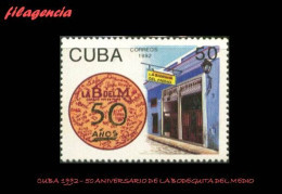 CUBA MINT. 1992-09 CINCUENTENARIO DEL RESTAURANTE CUBANO LA BODEGUITA DEL MEDIO - Ongebruikt