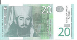 SERBIE 20 DINARA 2006 UNC P 47 - Serbia