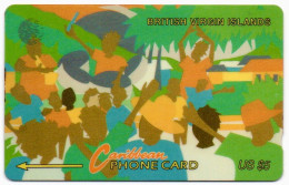 British Virgin Islands - Carnival Scene Puzzel ($5) - 17CBVA - Virgin Islands