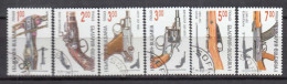 Bulgaria 1993 - Firearms Development, Mi-Nr. 4073/78, Used - Gebraucht