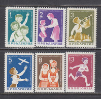 Bulgaria 1965 -Bulgarian Youth Organization, Mi-Nr. 1577/82, MNH** - Ungebraucht