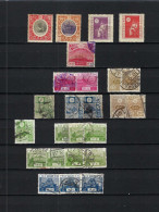 JAPON 1912-40: Lot D'obl. Et Neufs* - Military Service Stamps