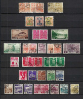 JAPON 1920-40: Lot D'obl. - Military Service Stamps