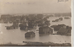 VITRY Sur SEINE  - Inondations Janvier 1910 ( Carte Photo ) - Vitry Sur Seine
