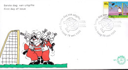 NEDERLAND, 1998, FDC E384, Soccer,  Scan F2110 - Lettres & Documents