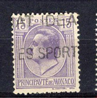 MONACO - Yv. N°77A  (o)  15c  Louis II Cote 2,15 Euro BE  2 Scans - Gebraucht