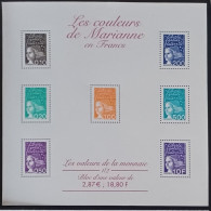 2001 N°YT FB41 Bloc Les Couleurs De Marianne En Francs N** Cote 9€ - 1997-2004 Marianne Van De 14de Juli