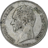 Belgique, Leopold I, 2 1/2 Francs, 1848, Bruxelles, Argent, TB+ - 2 ½ Francs