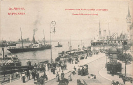 BELGIQUE - Anvers - Panorama De La Rade Et Ponton Embarcadère - Havenzicht Aan De Vlotburg - Carte Postale Ancienne - Antwerpen