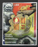 Diversity Andorran, Chinese Community, Sello Cancelado 1ª Calidad - Used Stamps