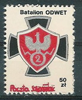 Poland SOLIDARITY (S419): Military Badge Battalion ODWET - Solidarnosc Labels