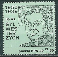 Poland SOLIDARITY (S031): KPN Sylwester Zych - Vignettes Solidarnosc