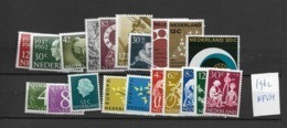 1962 MNH  Netherlands,complete According To NVPH, Postfris** - Annate Complete