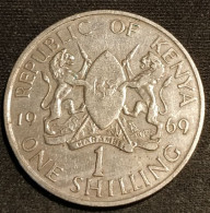 KENYA - 1 SHILLING 1969 - Jomo Kenyatta Avec Légende - KM 14 - Kenia