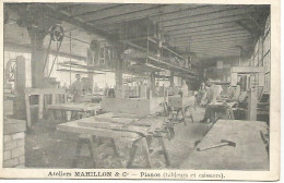 Bruxelles  Atelier Mahillon Pianos  Chaussee  De Mons - Ambachten