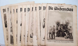 Livre - Revue - Lot De 13 Journaux Die Wochenschau Du N°2 Au N°41 - Other & Unclassified