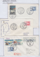 Greenland Station Stromfjord  6 Covers  (GB178) - Scientific Stations & Arctic Drifting Stations