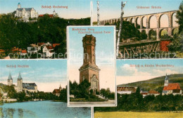 73698019 Rochlitz Sachsen Schloss Rochsburg Goehrener Bruecke Schloss Und Kirche - Rochlitz