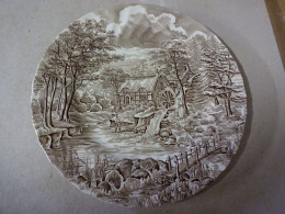 Assiette Angleterre The Mill 1982 Alfred Meakin - Unclassified
