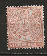Confédération D'Allemagne Du Nord N° 14 (1869)  Sans Gomme - Mint
