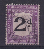 South Africa: 1914/22   Postage Due    SG D3a    2d   Black & Bright Violet       Used - Postage Due