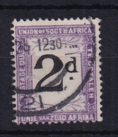 South Africa: 1922/26   Postage Due    SG D14   2d   Black & Pale Violet     Used - Timbres-taxe
