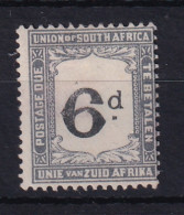 South Africa: 1922/26   Postage Due    SG D16   6d   MH - Portomarken