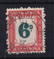 South Africa: 1950/58   Postage Due    SG D43    6d     Used - Timbres-taxe