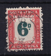 South Africa: 1950/58   Postage Due    SG D43    6d     Used - Portomarken