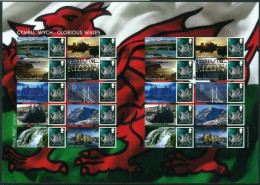 2007 Glorious Wales Smilers Sheet Unmounted Mint.  - Persoonlijke Postzegels