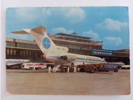 Flughafen Berlin-Tempelhof, Boeing 727 Der PANAM, Vorfeld, 1970 - Tempelhof