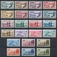Réf 085 > SAINT PIERRE Et MIQUELON < N° 167 à 188 * * < Neuf Luxe -- MNH * * --- > Chiens De Traineau Et Musher - Unused Stamps