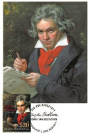 Hungary 2020 - Ludwig Van Beethoven Was Born 250 Years Ago Carte Maximum - Ungebraucht