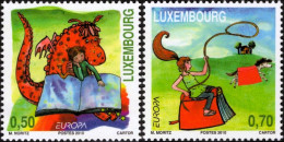 LUXEMBURG, LUXEMBOURG 2010,  MI 1967 - 1968, Y T 1811 - 1812   - EUROPA CEPT , LIVRES D'ENFANTS, POSTFRISCH, NEUF - Ongebruikt