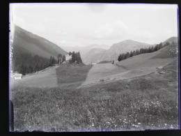 Ancienne Photo Négatif Plaque De Verre Splugen Près Sufers Andeer Rheinwald Suisse Les Grisons Alte Foto 1911 Schweiz - Splügen