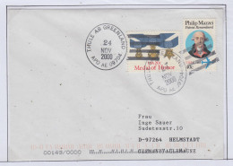 USA/Greenland Station Thule 09704 1 Cover  Ca 2000 (GB190B) - Stations Scientifiques & Stations Dérivantes Arctiques