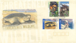 AUSTRALIA  : 2007, FDC STAMPS OF THREATENED WILDLIFE. - Lettres & Documents